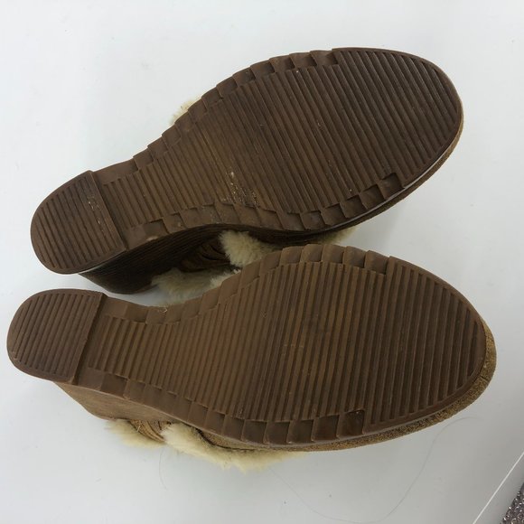 No size tag - Lucky Brand Fur Lined Clog mules - Picture 8 of 8